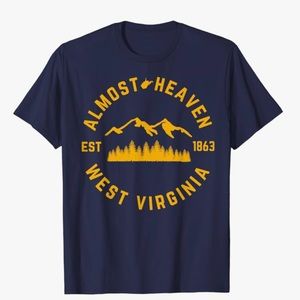 4X “Almost Heaven West Virginia” T shirt